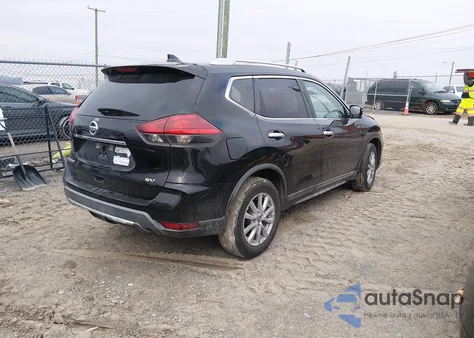 2017 Nissan Rogue Sv из США, поврежденный, VIN KNMAT2MT0HP584737